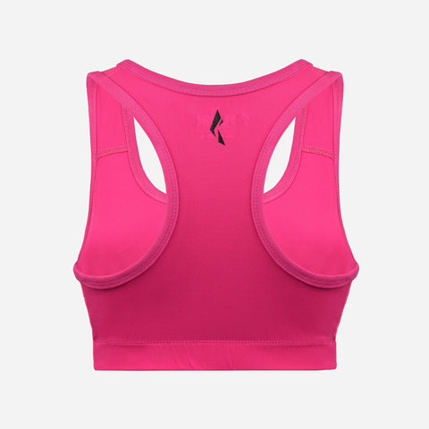 Women's Seamless Sports Bra, Support for Yoga Gym - Pink