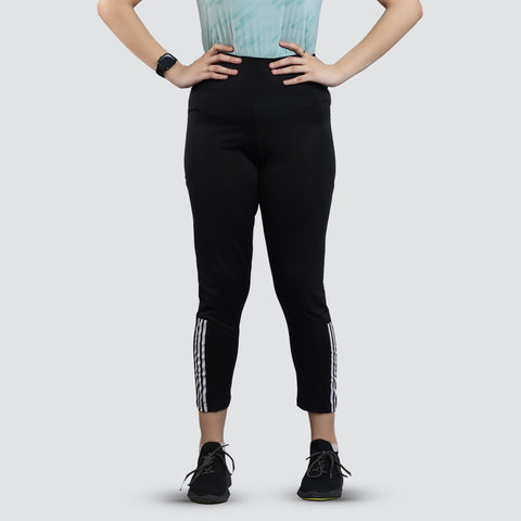 Women’s Yoga Pants, Workout Running Athletic Leggings - Black