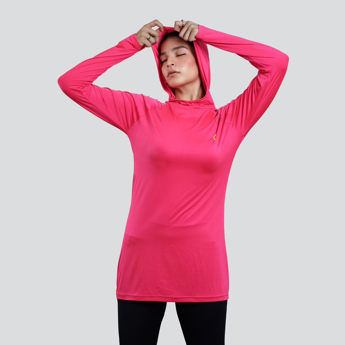 Women's Long Sleeves Modest Running Hoodie