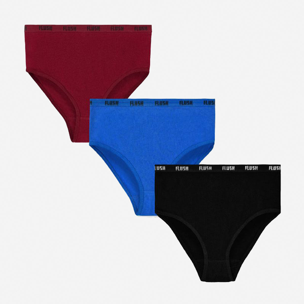 Women's Cotton Underwear Brief Tagless and Breathable - Pack of 3