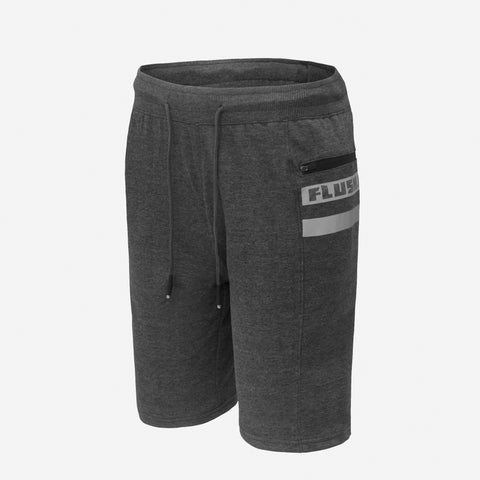 Sports Athletic Gym Running Terry Shorts With Secure Zipper Pocket